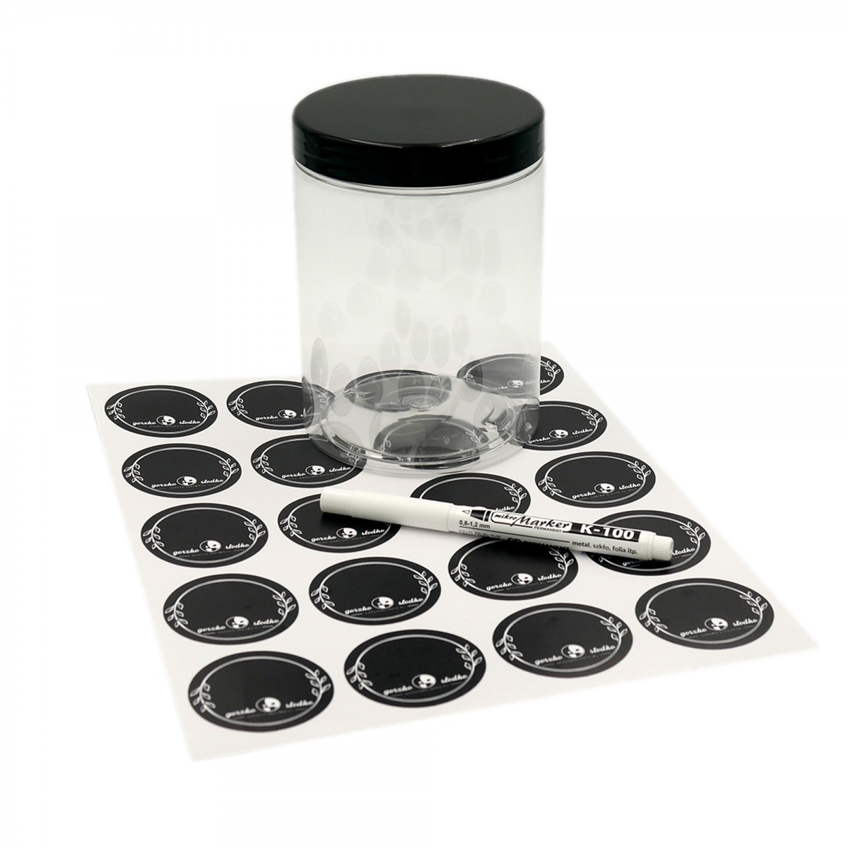 Słoiki z nakrętką 12x1000ml